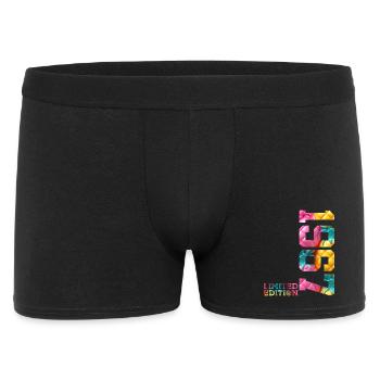 59. GEBURTSTAG LIMITED EDITION 1967 - Männer Boxer Shorts - Schwarz - Vorne