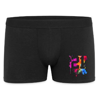 21 ANS 21E ANNIVERSAIRE - Boxer Homme - noir - Devant