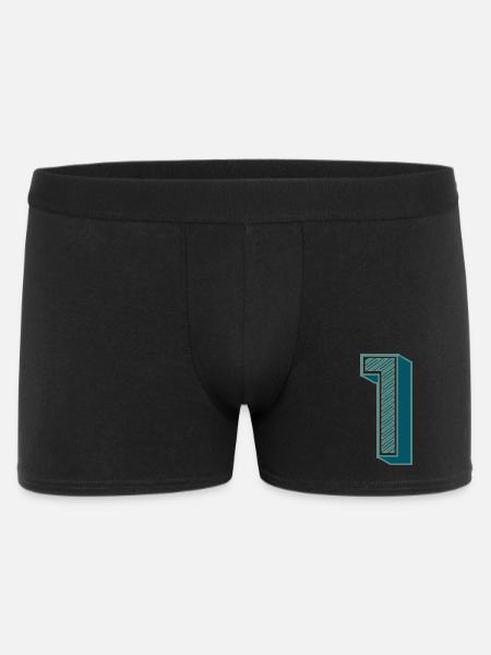 1. 1 YEAR. 1st ANNIVERSARY - Men's Boxer Shorts - black