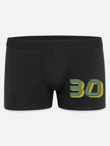 30 - Men's Boxer Shorts - black