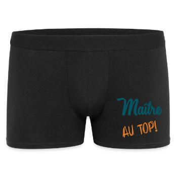 MASTER - Men's Boxer Shorts - black - Front