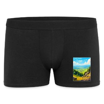 Parc national des Cévennes France Affiche de voyage WPA - Boxer Homme - noir - Devant