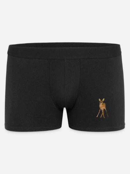 Bambi - Männer Boxer Shorts - Schwarz
