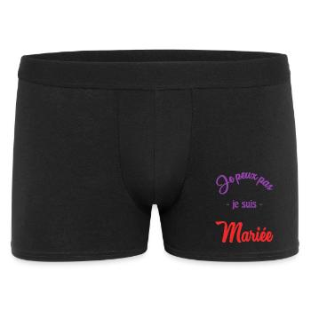 MARIEE. FUTURE MARIEE - Boxer Homme - noir - Devant