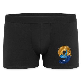 NO. 9 NUMBER 9 COOL 9TH BIRTHDAY - Men's Boxer Shorts - black - Front