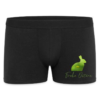 Frohe Ostern Ostern - Männer Boxer Shorts - Schwarz - Vorne