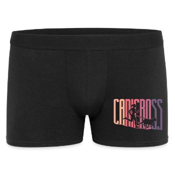 Hundesport Hundelauf Dogtrekking Canicross - Männer Boxer Shorts - Schwarz - Vorne