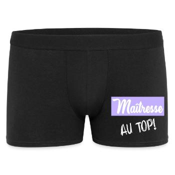 Geliebte - Männer Boxer Shorts - Schwarz - Vorne