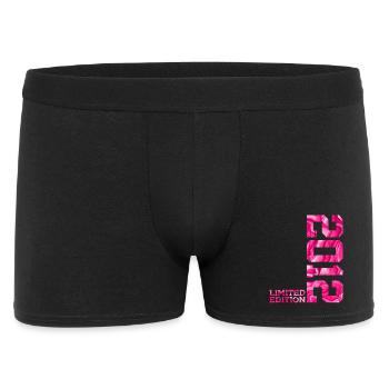 14. GEBURTSTAG PINK LIMITED EDITION 2012 - Männer Boxer Shorts - Schwarz - Vorne