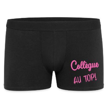 RUHESTAND. RUHESTAND. PENSIONIERT. SENIOR. OMA. OPA - Männer Boxer Shorts - Schwarz - Vorne