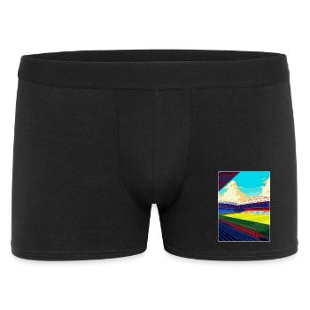 Selhurst Park Stadion Reiseposter Souvenir WPA - Männer Boxer Shorts - Schwarz - Vorne