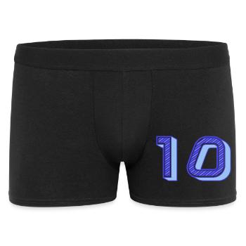 10. 10 YEARS. 10th ANNIVERSARY. 10 YEAR ANNIVERSARY. - Men's Boxer Shorts - black - Front