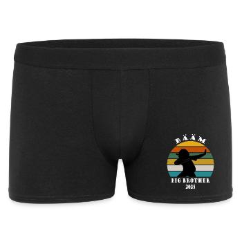 Kids Big Brother 2025 Annonce Cadeau Dab - Boxer Homme - noir - Devant