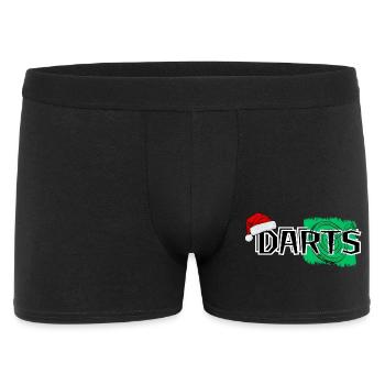 Darts - Männer Boxer Shorts - Schwarz - Vorne