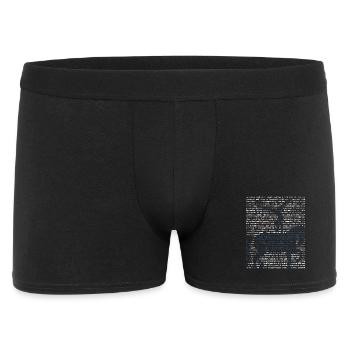 Akrobatisches Voltigieren Mannschaft - Männer Boxer Shorts - Schwarz - Vorne