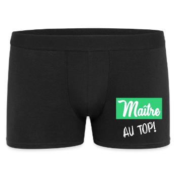 MASTER - Men's Boxer Shorts - black - Front
