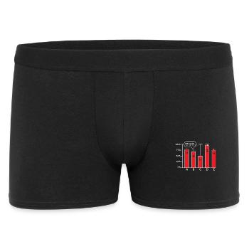 Daten Wissenschaft - Ich Kann Dir Nicht Trauen - Männer Boxer Shorts - Schwarz - Vorne