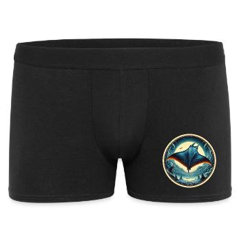 Raie - Boxer Homme - noir - Devant