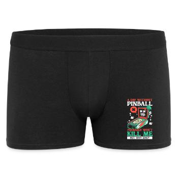 Arcade Spiele Video Spiel Spiel Nerd Streamer - Männer Boxer Shorts - Schwarz - Vorne