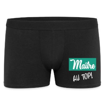MEISTER. MEISTER - Männer Boxer Shorts - Schwarz - Vorne