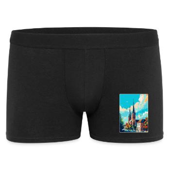 Bielefeld Allemagne Poster de voyage vintage souvenir - Boxer Homme - noir - Devant