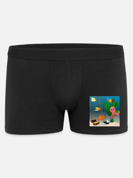 Marine life - Men's Boxer Shorts - black