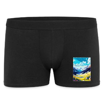 Obertauern Autriche Poster de voyage vintage souvenir - Boxer Homme - noir - Devant