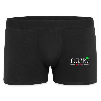 Poker - Männer Boxer Shorts - Schwarz - Vorne