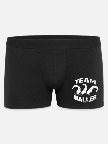 Welsangler - Sportfischer - Männer Boxer Shorts - Schwarz