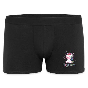 Yoga-corn - Men's Boxer Shorts - black - Front