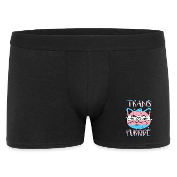 Transgender Geschenk - Männer Boxer Shorts - Schwarz - Vorne