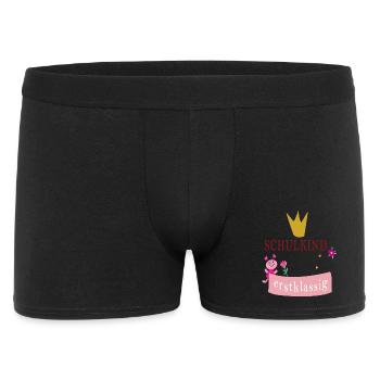 Écolier de première classe - Boxer Homme - noir - Devant