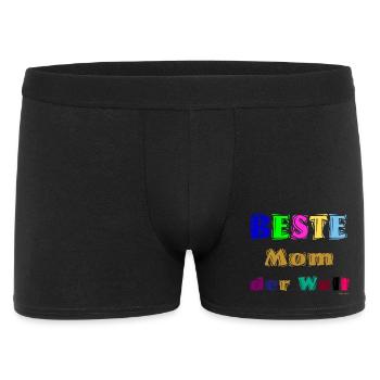 Beste Mutter der Welt - Männer Boxer Shorts - Schwarz - Vorne