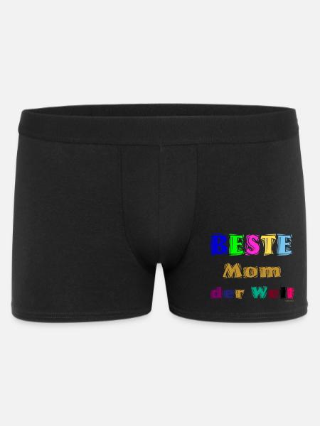 Beste Mutter der Welt - Männer Boxer Shorts - Schwarz