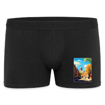 Richmond Angleterre Royaume-Uni Affiche de voyage vintage souvenir - Boxer Homme - noir - Devant