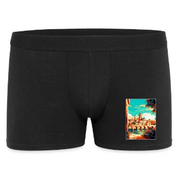 Cordoba Spain Vintage Travel Poster WPA Souvenir - Men's Boxer Shorts - black - Front