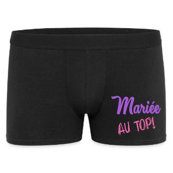 BRIDE-TO-BE. Bachelorette party - Men's Boxer Shorts - black - Front