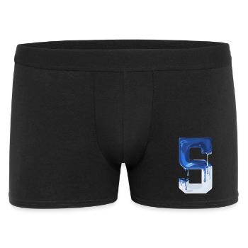 NON. 5 NUMÉRO 5 BLEU BLANC 5E ANNIVERSAIRE - Boxer Homme - noir - Devant