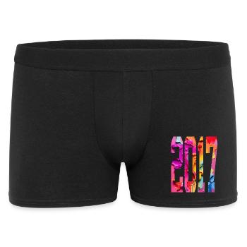 9E ANNIVERSAIRE COLORÉ 2017 - Boxer Homme - noir - Devant