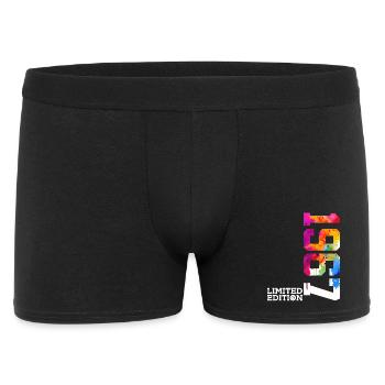 59. GEBURTSTAG LIMITED EDITION 1967 - Männer Boxer Shorts - Schwarz - Vorne