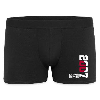 LIMITED EDITION 2007 JAPAN 19. GEBURTSTAG - Männer Boxer Shorts - Schwarz - Vorne