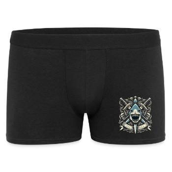 Evil Shark Logo - Men's Boxer Shorts - black - Front