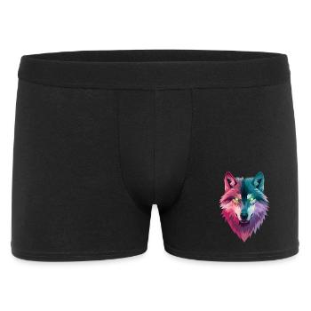 Spirit Wolf - Men's Boxer Shorts - black - Front