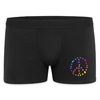 PEACESYMBOLYMUTICKOLOR - Boxer Homme - noir - Devant