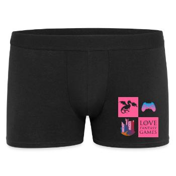 Jeu de dragon fantastique - Boxer Homme - noir - Devant
