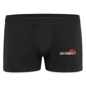 Schwimmer Geschenk - Männer Boxer Shorts - Schwarz - Vorne