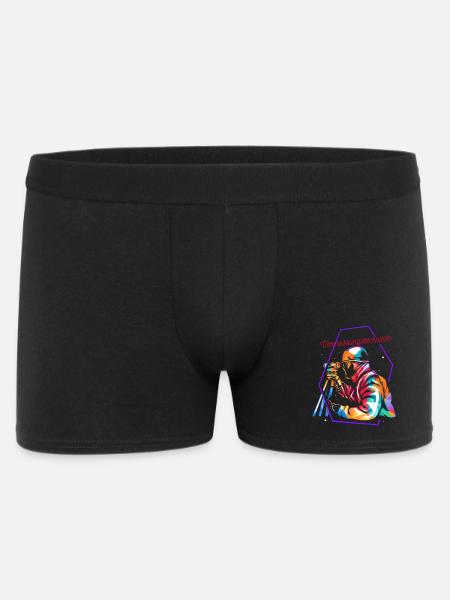Maßgenauer Vermesser Katasteramt - Männer Boxer Shorts - Schwarz