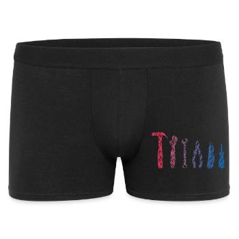 Werkzeug Kritzelei Handwerker Heimwerker - Männer Boxer Shorts - Schwarz - Vorne