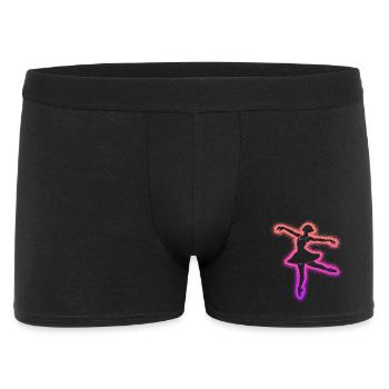 Balletttänzerin Ballerina Frauen Ballett Tänzerin - Männer Boxer Shorts - Schwarz - Vorne