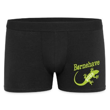 Dänischer Kindergarten 2027 - Männer Boxer Shorts - Schwarz - Vorne